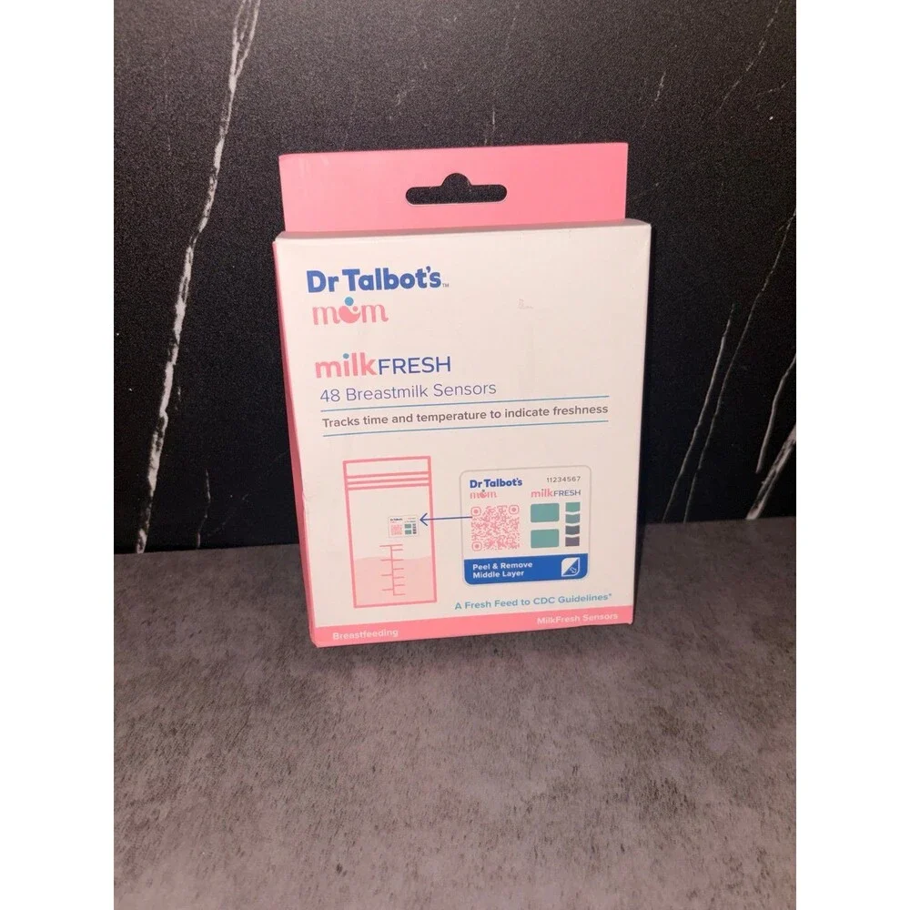 Dr. Talbot’s Mom Milk Fresh breast milk sensor  48 count  New in packaging